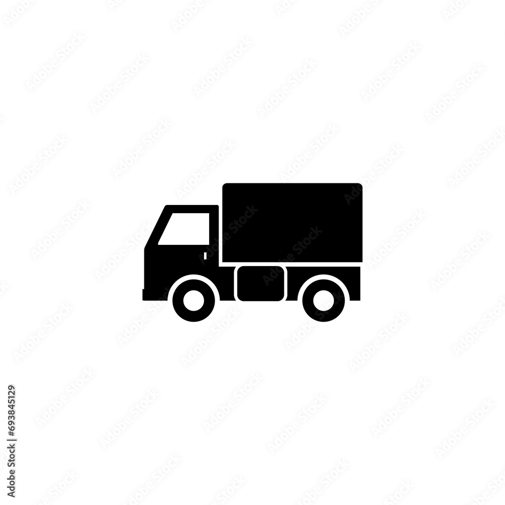 Truck icon. Format png
