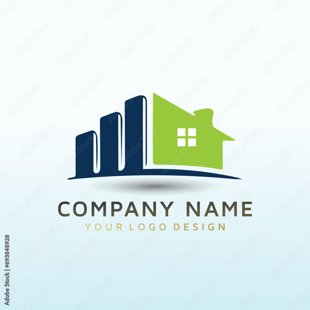 Bold Logo to attract new Real Estate Investors