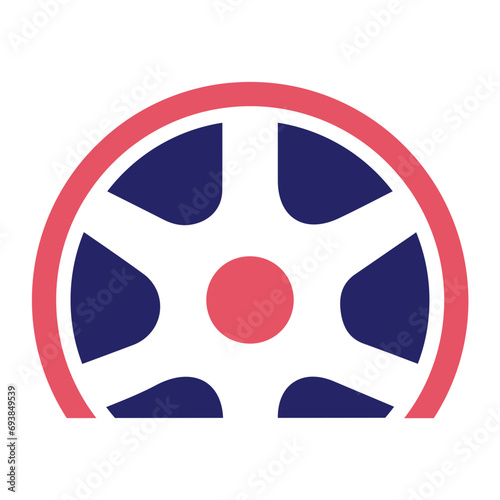 Flat Tire Icon