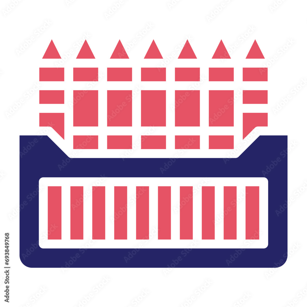 Obraz premium Pencil Crayon Icon