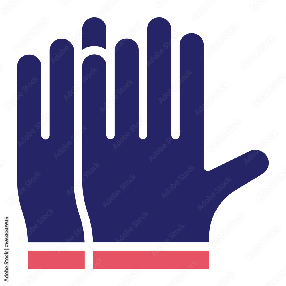 Obraz premium Gloves Icon