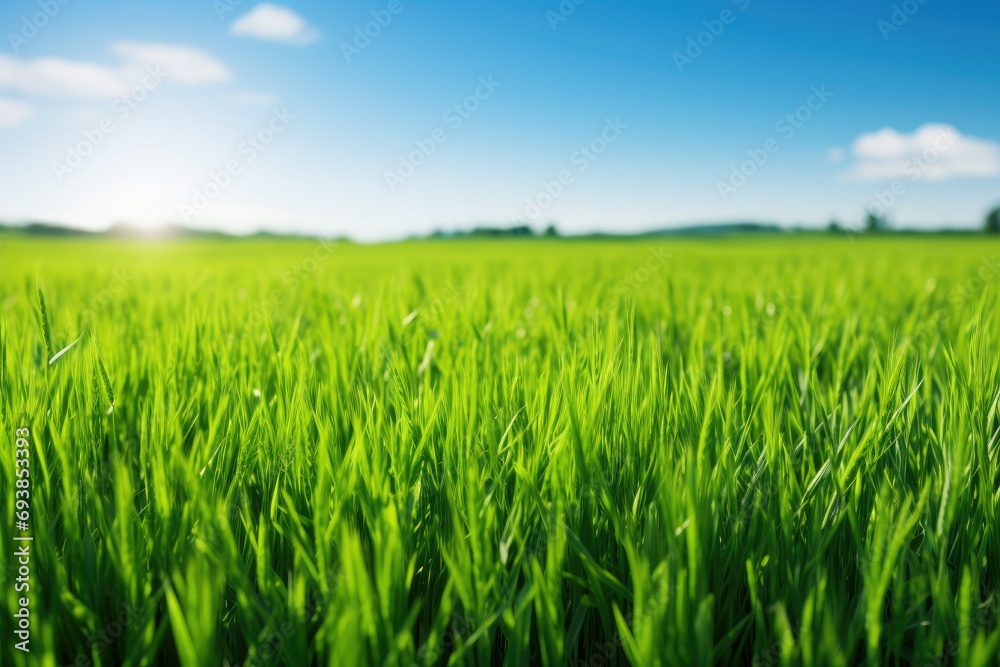 Lush green field
