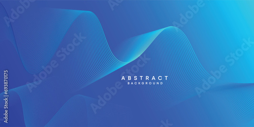 Abstract Waving Line Particle Technology Background. glowing wave lines background. Modern gradient with glowing circles lines decoration. for brochure, cover, poster, banner, website, header