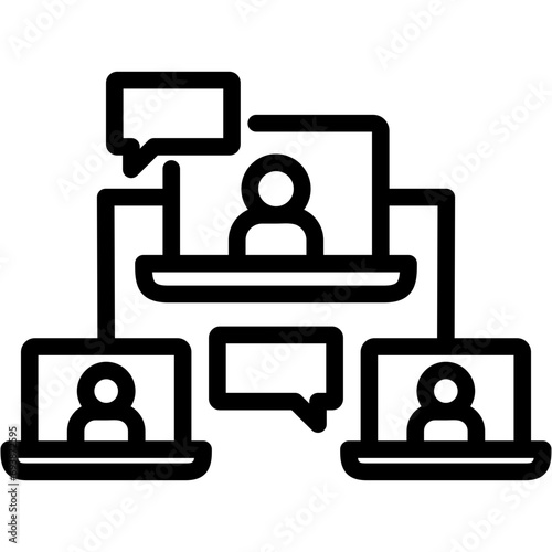 Intercommunication Icon