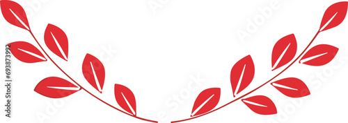 크리스마스 나뭇잎 장식