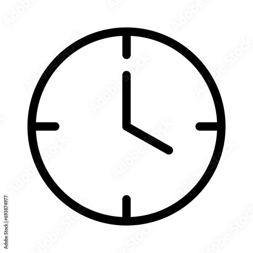 Clock icon PNG file