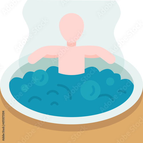 relaxing  icon