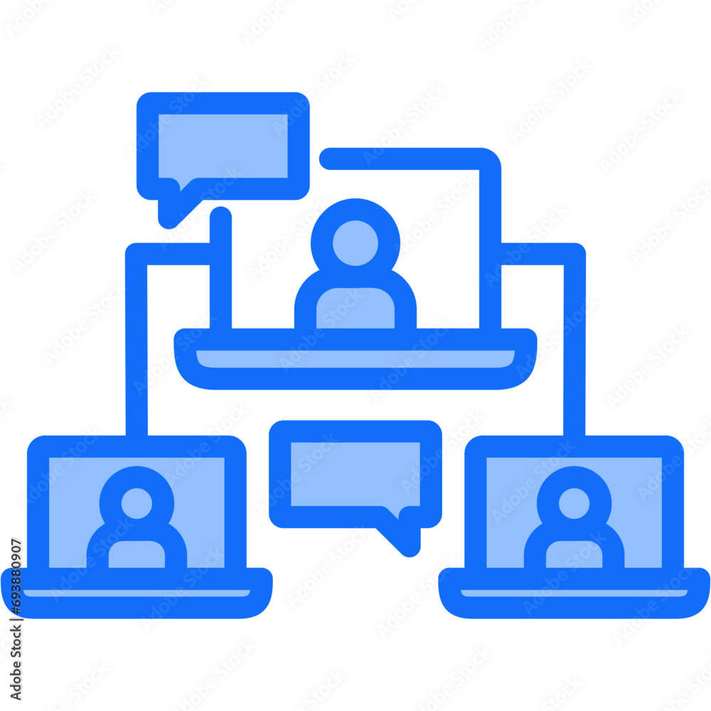 Intercommunication Icon Intercommunication Icon