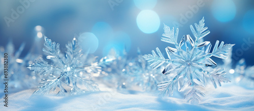 雪の結晶,snowflake,Generative AI  © lime