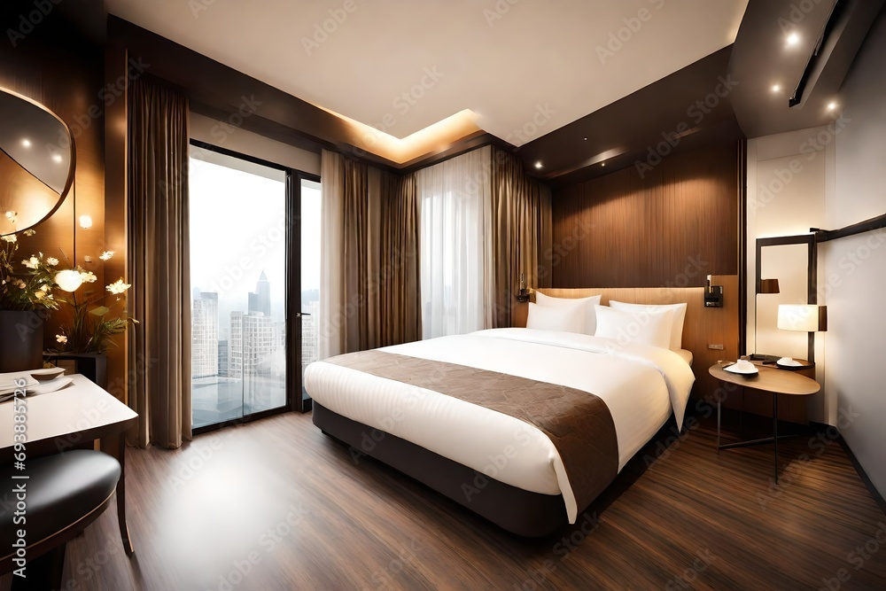Warm hotel rooms, Hotel s standard room