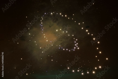 starry night sky