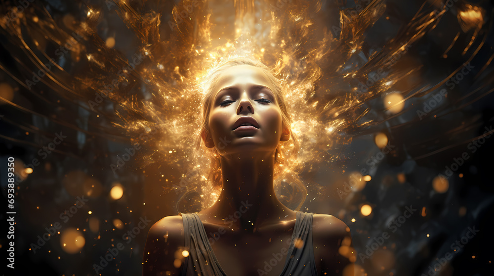 Ethereal Portrait of a woman Ethereal Portrait of a woman