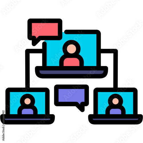 Intercommunication Icon