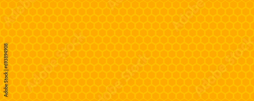 Golden honeycomb texture background mesh and geometric hive hexagonal honeycombs of golden honey vector eps10