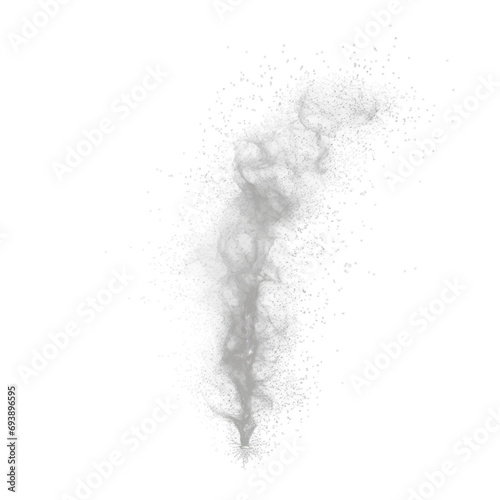 PSD water spray effect isolated 5