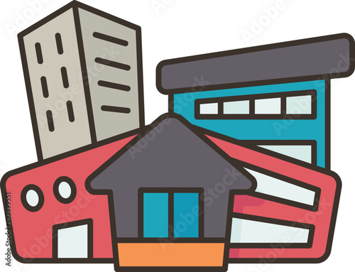public buildings  icon