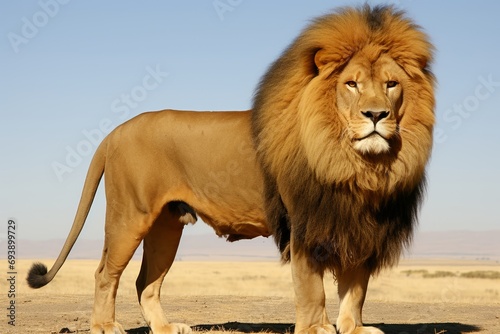 Wildlife  Lions in Natural Habitats - Majestic Lions to Tiny Insects. King of the jungle