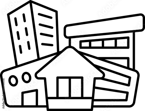 public buildings  icon