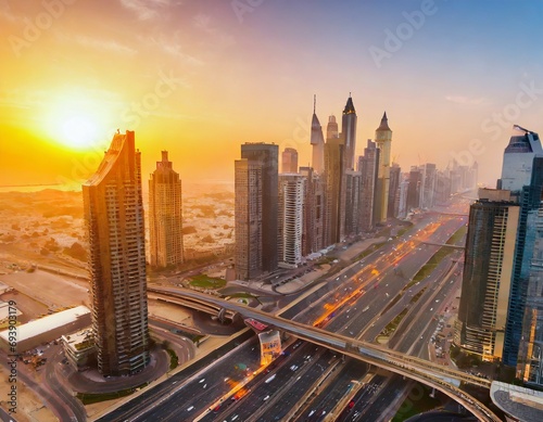 ドバイの都市風景イメージ