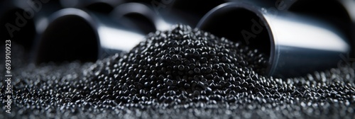 Polypropylene Polyamide Material Close-up photo