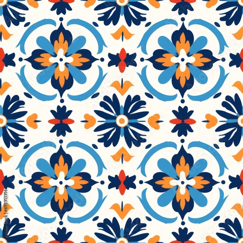 Colorful Mediterranean Pattern Design