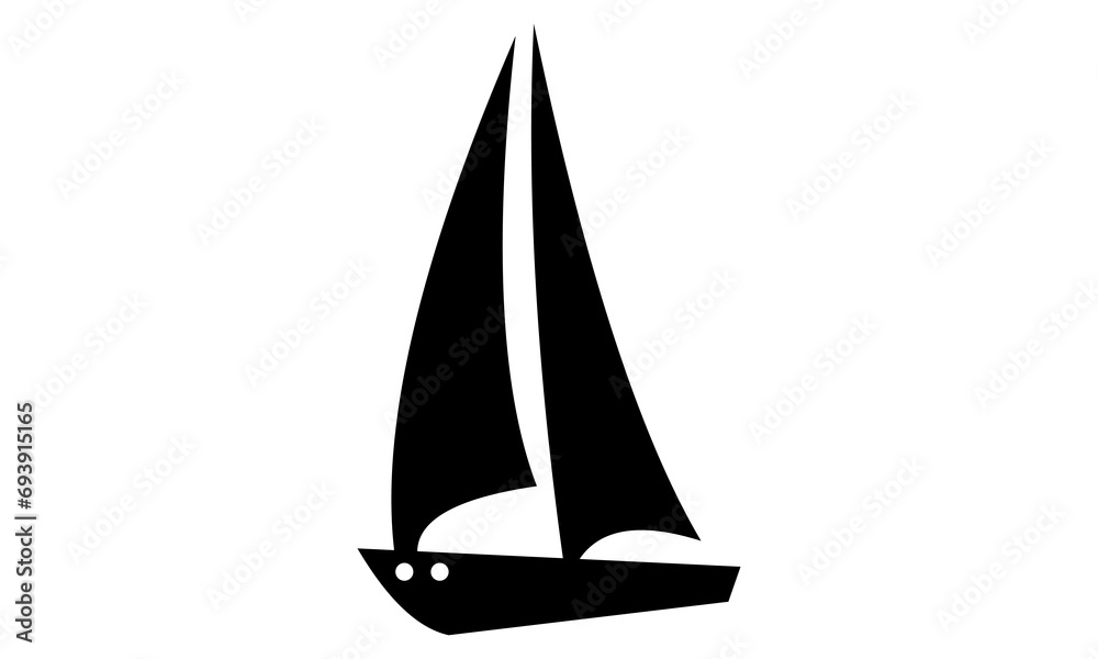 ship silhouette logo