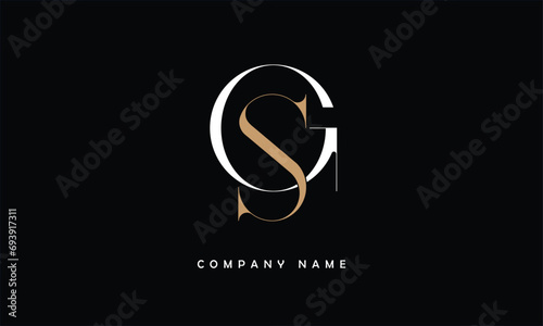 SG, GS, S, G Abstract Letters Logo Monogram photo