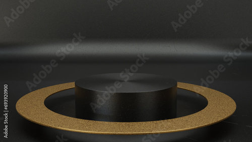 Abstract background. 3D stage. Product presentation, mock up, show cosmetic product, Podium.
