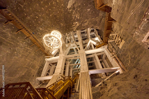 Wieliczka Salt Mine , poland photo