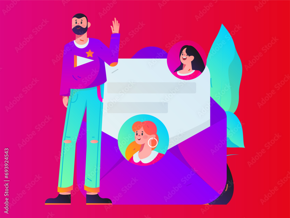 Personnel doing job interview flat vector concept operation hand drawn illustration
Personnel doing job interview flat vector concept operation hand drawn illustration