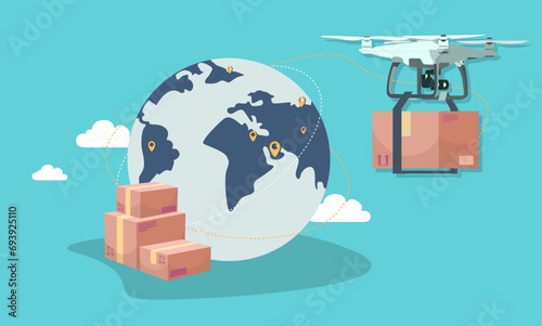 Airborne Horizon: Transforming Global Shipping through Innovative Drone Delivery Solutions