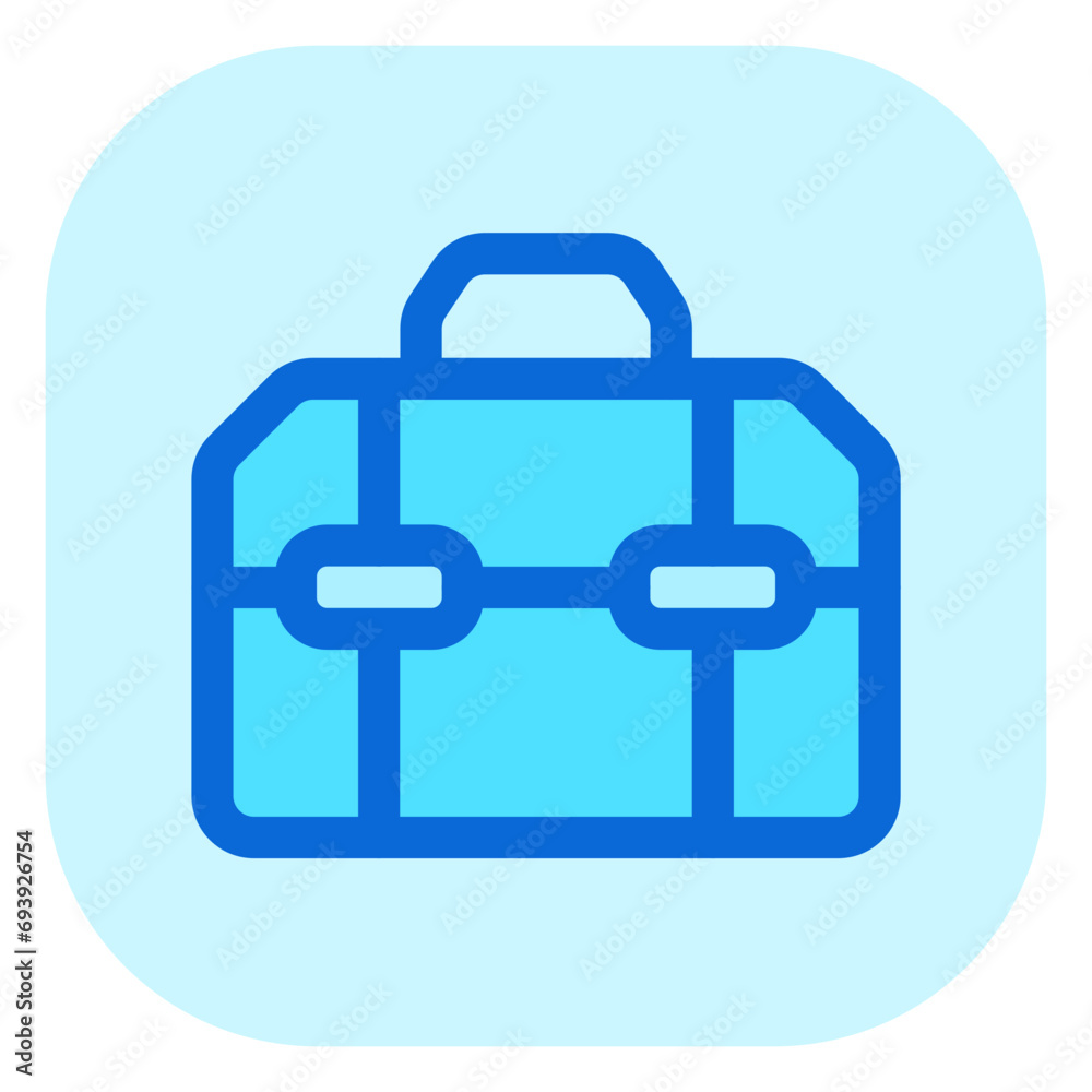 Editable toolbox, toolkit, case, box vector icon. Construction, tools, industry. Part of a big icon set family. Perfect for web and app interfaces, presentations, infographics, etc Editable toolbox, toolkit, case, box vector icon. Construction, tools, industry. Part of a big icon set family. Perfect for web and app interfaces, presentations, infographics, etc
