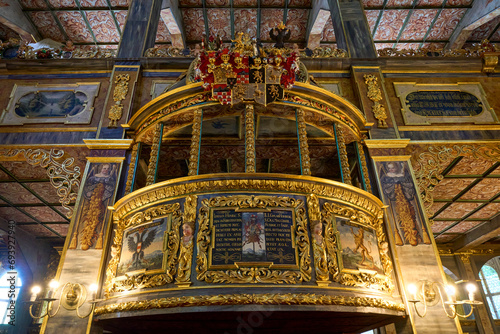 detail of the old church in poland, Church of Peace in Świdnica