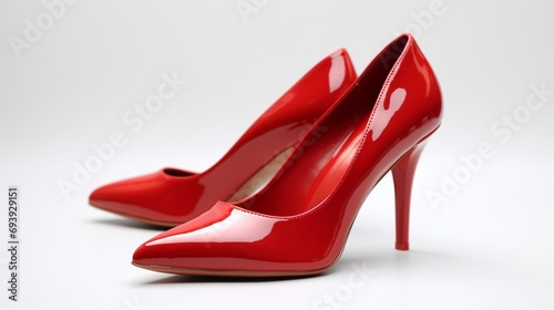 red high heel shoes Ai Generative