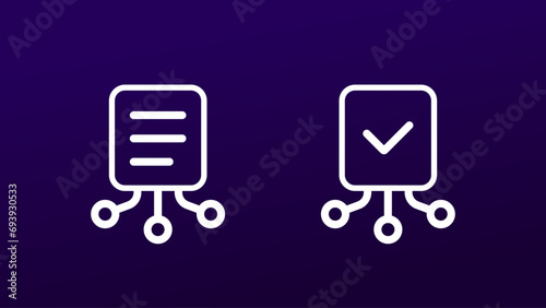 compile or collect data icons