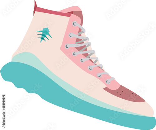Trendy Sneaker Illustration