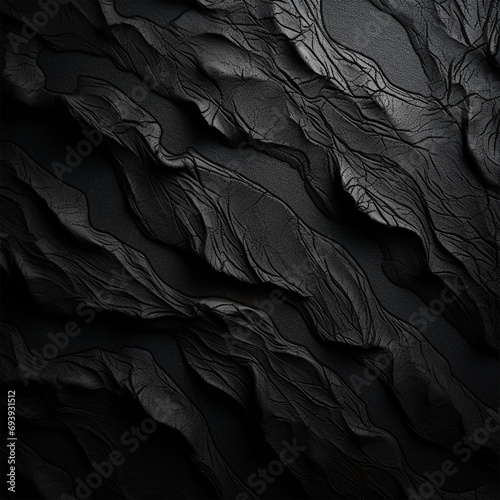 Close up black color wall background with texture to advertise or promote product and content