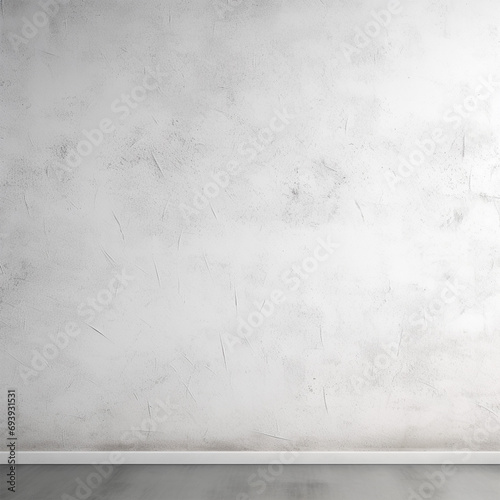 Close up white/offwhite color wall background with texture to advertise or promote product and content photo