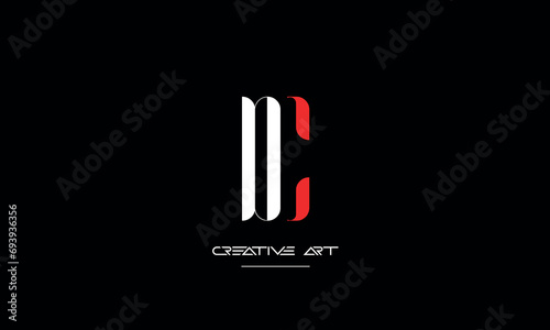 CD  DC  C  D abstract letters logo monogram