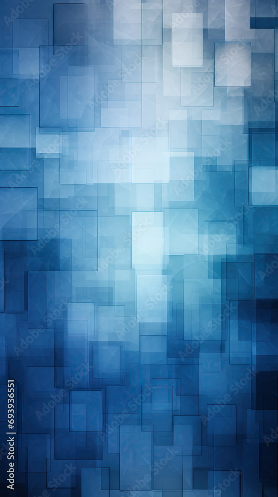 Flowing Blue Abstract Wavy Background