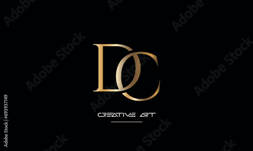 CD, DC, C, D abstract letters logo monogram photo