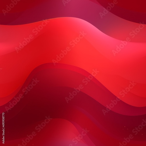 Red Abstract Background: Wavy, Textured, and Smooth