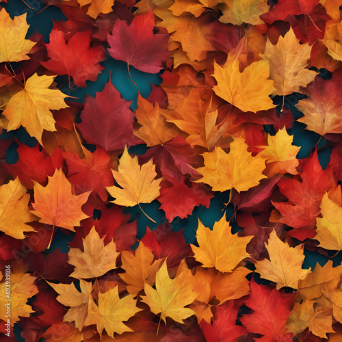 Beautiful autumn leaves wallpapers hd generative ai