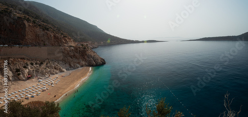 Fototapeta Naklejka Na Ścianę i Meble -  Kaputas beach. Antalya, Turkey