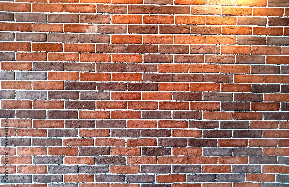 Naklejka premium red brick wall