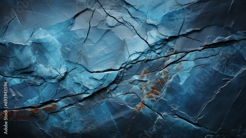 An intricate snapshot of nature's enduring beauty, a glacial rock reveals its abstract formations, invoking a sense of wonder and timelessness photo