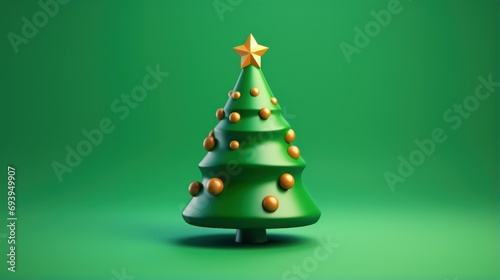 Cute 3D Christmas Tree
