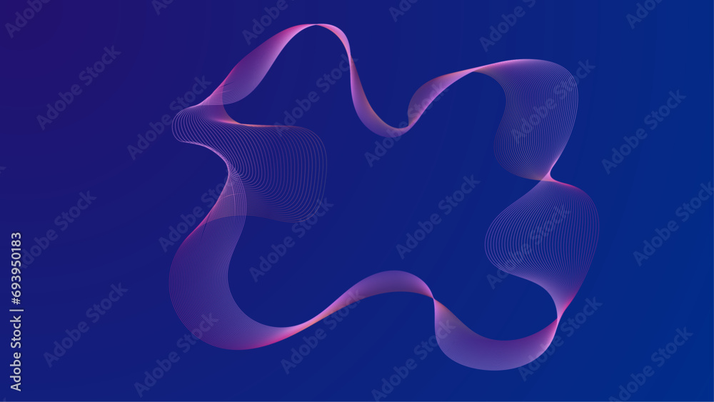 Blue and purple violet vector soundwave vibrant background design Blue and purple violet vector soundwave vibrant background design