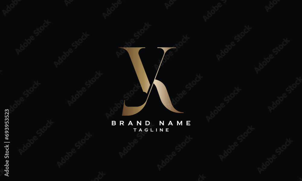 YK, KY, Abstract initial monogram letter alphabet logo design YK, KY, Abstract initial monogram letter alphabet logo design