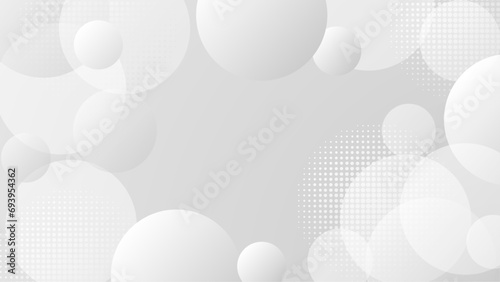 Wallpaper Mural White background abstract art vector with shapes Torontodigital.ca
